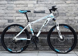 Dszgo Mountainbike Dszgo 24 Zoll / 26 Zoll Adult Gelände Variable Speed ​​Fahrrad, Junge Männer und Frauen Reiten Fahrräder, City Mountain Bikes, Fisch-Skala-Schweißtechnik, stabil und schön