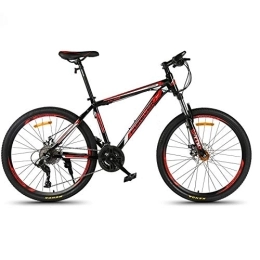 Dszgo Mountainbike Dszgo City Mountain Bike Teen Jungen und Mädchen Off-Road-Bikes Feinabstimmung Finger Multi-Speed ​​Shift 26 Zoll 24 Geschwindigkeit Leichte Aluminium Rahmen Mechanische Doppelscheibenbremse