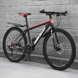 Dszgo Mountainbike Dszgo Mountainbike mit 26-Zoll-Räder, verdickte Carbon Steel Rohrwandrahmen, Erwachsener Arbeits City Mountain Bike, Männer und Frauen Studenten Fahrräder, Leicht Road Racing