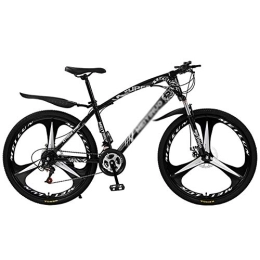 DULPLAY Mountainbike DULPLAY Fahrrad mit Federung vorne, verstellbarer Sitz, leichtes Fahrrad, Mountainbike, starker Rahmen, Scheibenbremse, Mountainbike, Schwarz 3 Spoke 26 Zoll, 21 Geschwindigkeit