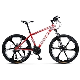 DULPLAY Mountainbike DULPLAY Racing Fahrrad Fahrrad Für Frauen, 26 Zoll Racing Erwachsene MTB, Vollsperrung Mountainbike Mann, Fahrrad Gabeln Rot 26", 21-Gang