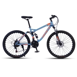 Dxcaicc Mountainbike Dxcaicc Mountainbike, 26 Zoll -21 / 24 / 27 / 30 Speed Fahrräder mit doppelter Scheibenbremse für Jungen, Mädchen, Frauen und Männer, A, 21speeds