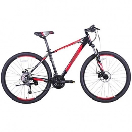 DXIUMZHP Mountainbike DXIUMZHP Mountainbikes Leichtes Mountainbike Aus Aluminiumlegierung, 27-Gang-Autobahn Fahrrad, Dämpfendes MTB Mit 27, 5-Zoll-Rädern, Sportfahrrad (Color : Red, Size : 15.5 inches)