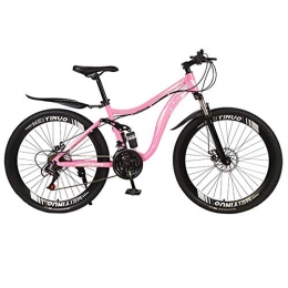 RNNTK Mountainbike Erwachsene Rennrad Rennräder, RNNTK Doppelscheibenbremse Flexibel agil.Mountainbike Fahrrad Männer Und Frauen, Eine Vielzahl Von Farben Auto Aus Kohlenstoffstahl T -21 Geschwindigkeit -26 Zoll