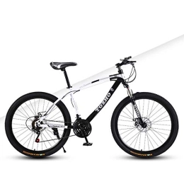 DX Mountainbike Fahrrad 24 Zoll, variable Geschwindigkeit ock Absorption Offroad Doppelscheibenbremsen Hoher Kohlenstoffstahlrahmen Hohe Härte Junge Radsportstudenten Erwachsene Männer und Frauen Geeignete Höhe 145