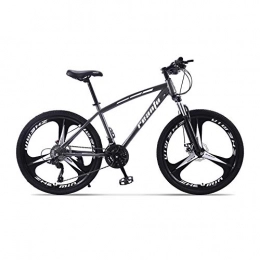 Yuxiaoo Fahrräder Fahrrad, 30-Gang-All-Terrain-Fahrrad, 24 / 26"Mountainbike, mit verstellbarem Sitz und Rahmen aus kohlenstoffhaltigem Stahl, für Erwachsene, rutschfest, Doppelscheibenbremse / B / 159x93cm