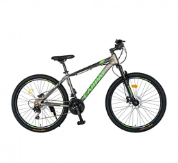 CARPAT Mountainbike Fahrrad Herren 27, 5 Zoll Mountainbike MTB, Shimano Tourney TY-21, 21 Gang, Aluminium Rahmen, hydraulische Scheibenbremse (Grau & Schwarz)