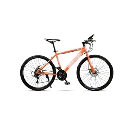  Mountainbike Fahrräder für Erwachsene Mountainbike 30 Speed 26 Zoll Erwachsene Männer und Frauen Shock One Wheel Speed Racing Disc Brakes Off Road Student Bicycle (Color : Orange, Size : X-Large)