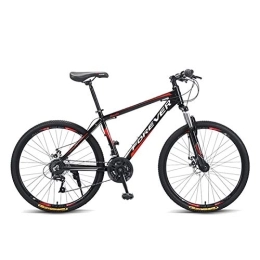 FUFU Mountainbike FUFU 24-Zoll-männliches Und Weibliches Mountainbike Variable Speed ​​Racing Doppelte Stoßdämpfer Erwachsene Fahrrad Mit Handbremse (Color : B)