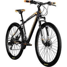 Galano Mountainbike Galano 29 Zoll MTB Toxic / Pulse Mountainbike Scheibenbremsen Shimano Tourney (Schwarz / Orange)