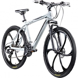 Galano Fahrräder Galano Blast 26 Zoll MTB Hardtail Mountainbike Fahrrad 26" Rad 21 Gang Bike (grau, 46 cm)