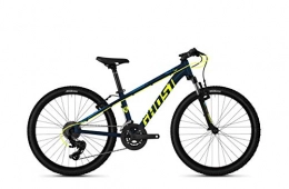 Ghost Mountainbike Ghost Kato 2.4 AL U 24R Kinder & Jugend Mountain Bike 2020 (32cm, Night Blue / Neon Yellow / Riot Blue)
