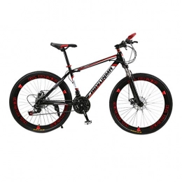 havecolor Mountainbike havecolor Kohlenstoffreicher Stahl 26 Zoll Mountainbike Fully, geignet ab 150 cm-185cm, Scheibenbremse vorne und hinten, Vollfederung, Jungen-Herren Fahrrad, mit Vorder- und Hinterschutzblech (rot)