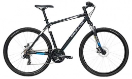 ZEG Mountainbike Herren Fahrrad 28 Zoll - Bulls Wildcross - Shimano 21-Gang Kettenschaltung, Suntour Federgabel, schwarz matt