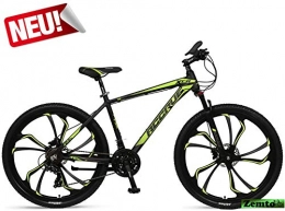 Hooptec Fahrräder Hooptec MTB Mountainbike 27, 5 Zoll, Accure 46 cm grün-schwarz mit hydraulischen Scheibenbremsen
