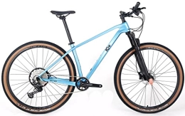 ICE Mountainbike ICe MT10 Mountainbike, Rahmen aus Carbonfaser, 29 Zoll, 12 V (blau, 19 Zoll)