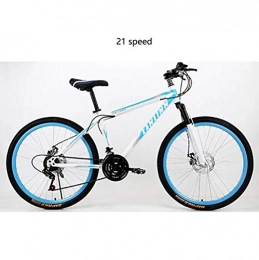 JAEJLQY Mountainbike JAEJLQY Fahrrad-Mountainbike, Fahrrad 21 Speed 26"Zoll Mountainbike klapp Fahrrad Rennräder Marke Unisex Volle Shockingproof Rahmen fahrräder, G