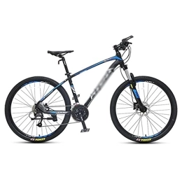 JAMCHE Mountainbike JAMCHE 26 / 27, 5 Zoll Mountainbike All-Terrain-Fahrrad 27 Gänge mit doppelten hydraulischen Scheibenbremsen Erwachsenen-Rennrad für Männer oder Frauen / Blau / 27, 5 Zoll