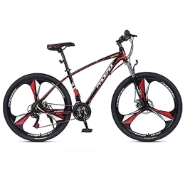 JAMCHE Mountainbike JAMCHE Mountainbike 27, 5 Zoll Räder Erwachsenenfahrrad 24 Gänge Sand Trek Fahrrad Doppelscheibenbremse Federgabel Fahrräder für Erwachsene Herren Damen / Rot / 27 Gänge