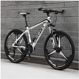 JF-XUAN Mountainbike JF-Xuan-Fahrrad Outdoor-Sport Mens Mountainbike, 21-Gang-Fahrrad mit 17inch Rahmen, 26inch Räder mit Scheibenbremsen, Weiss