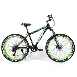 JH Mountainbike JH Schnee-Bike, 26 Zoll Mit Variabler Geschwindigkeit Aluminium Cross Country Snow Beach Bike 4.0 Verbreiterte Reifen Mountain Bike 21 Geschwindigkeit Mnner Und Frauen Sport Schnee Fahrrad