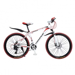 JIAODIE Mountainbike Jiaodie Mountainbike, 26 Zoll, 21 Gänge, 30 Speichen, Mountainbike, Hardtail-Mountainbike, leichtes Fahrrad mit verstellbarem Sitz, Doppelscheibenbremse