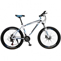 JLFSDB Mountainbike Fahrrad 26" der Frauen Mnner MTB Mountainbikes Aluminium Rahmen 30 Geschwindigkeiten Ravine Bike Front Suspension Doppelscheibenbremse (Color : B)