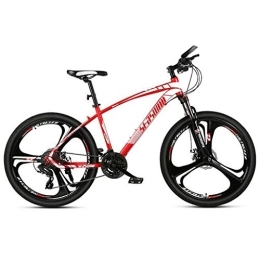 JLRTY Mountainbike JLRTY Mountainbike Mountainbike, 26 ‚‘ Zoll Damen / Herren MTB Leicht Fahrräder 21 / 24 / 27 / 30 Geschwindigkeiten Carbon-Stahlrahmen Vorderradaufhängung (Color : Red, Size : 30speed)