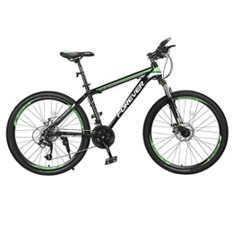JLRTY Mountainbike JLRTY Mountainbike Mountainbike, Carbon Steel Rahmen Männer / Frauen Hardtail Fahrräder, Doppelscheibenbremse Und Vorderradgabel, 26-Zoll-Speichenrad (Color : Green, Size : 24-Speed)