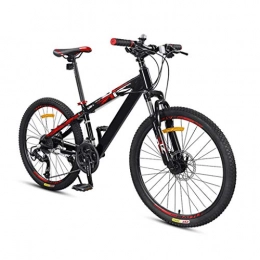 JXJ Mountainbike JXJ 24 Zoll Mountainbike Aluminium Vollfederung Mountain Bike 27 Gang Schaltung Doppelscheibenbremse MTB Fahrrad Für Jugendliche Und Erwachsene