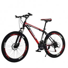 havecolor Mountainbike Kohlenstoffreicher Stahl Strong 26 Zoll Mountainbike Fully, geignet ab 150 cm-185cm, Scheibenbremse vorne und hinten, , Vollfederung, Jungen-Herren Fahrrad, mit Vorder- und Hinterschutzblech (Bk)