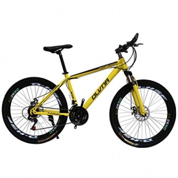 KP&CC Mountainbike KP&CC 3 Schneidrder Mountainbike Doppelscheibenbremse Stodmpfend Gelndefahrrad, Reisen Sie gemchlich fr Mnner und Frauen, Gelb