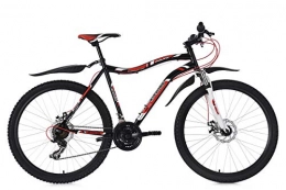 KS Cycling Mountainbike KS Cycling Mountainbike Fully 26'' Phalanx schwarz-rot RH 51 cm Fahrrad, 26