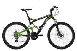 KS Cycling Mountainbike KS Cycling Mountainbike MTB Fully 26'' Castello HTX schwarz-grün RH 51 cm