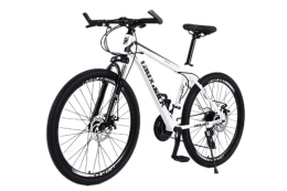 Lauxjack Mountainbike Lauxjack 26 Zoll Fahrrad, Mountainbike Scheibenbremse 21 Gang Kettenschaltung für Jungen, Mädchen, Damen & Herren