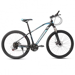 LHQ-HQ Fahrräder LHQ-HQ 27, 5 Zoll Mountainbike Erwachsene Variable Geschwindigkeit Scheibenbremse Stoßdämpfung Im Gelände, Black Blue