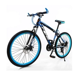 LILIS Mountainbike LILIS Mountainbike Mountainbike Erwachsene Fahrrad-Straßen Männer MTB Fahrrad 24 Geschwindigkeitspotentiometers for Frauen Jugendliche (Color : Blue, Size : 26in)