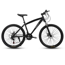 LILIS Mountainbike LILIS Mountainbike Mountainbike Erwachsene MTB Fahrrad-Straßen-Fahrräder for Männer und Frauen 24In Räder Adjustable Speed-Doppelscheibenbremse (Color : Black, Size : 27 Speed)