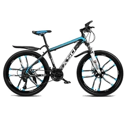 LILIS Mountainbike LILIS Mountainbike Straßenfahrräder Adult Teen MTB Fahrrad Stadt Stoßdämpfer Bikes Mountain Bike Einstellbare Geschwindigkeit for Männer und Frauen Doppelscheibenbremse