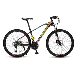 LLF Mountainbike LLF Fahrrad, Mountainbike 27 Geschwindigkeit Dual Scheibenbremsen Aluminiumstahl Rahmen MTB Fahrradweg Fahrrad für Erwachsene Student Im Freien Sport(Size:27.5inch 27 Speed, Color:EIN)