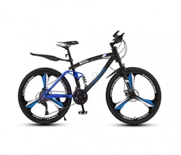 LUO Mountainbike LUO Bike ， 24-Zoll-Mountainbike für Erwachsene, City-Fahrrad aus kohlenstoffhaltigem Stahl für Studenten, Beach-Snowbikes mit Doppelscheibenbremse, integrierte Räder aus Magnesiumlegierung, A, 21-Gan