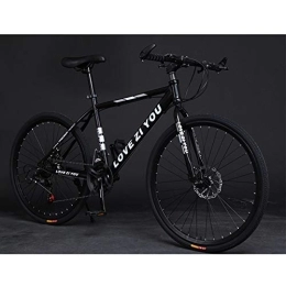  Mountainbike Mountain Bike für Erwachsene, Carbon SteelMountainbike 21-Gang-Fahrrad, Vollfederung, MTB-Getriebe, Doppelscheibenbremsen, Mountainbike, C-26 Zoll, 30 Geschwindigkeiten