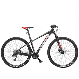 SHUI Fahrräder Mountainbike ， 26 / 29 Zoll 33 Geschwindigkeit Adult Commuting Road MTB Fahrrad Männer Frauen Outdoor Racing Rennen Sport Radfahren red-26 inches