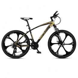 Dsrgwe Mountainbike Mountainbike, 26inch Mountainbike / Fahrräder, Carbon-Stahlrahmen, Vorderradaufhängung und Dual Disc Brake, 26inch Räder, 21-Gang, 24 Geschwindigkeit, 27 Geschwindigkeit