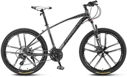 Schmutziger Korb Mountainbike Mountainbike Fahrrad Fahrrder for Erwachsene, 27, 5-Zoll-10-Speichen-Rder Fahrrad, High Carbon Stahlrahmen, Stodmpfung Federgabel, Mechanische Doppelscheibenbremse ( Color : A , Size : 24 speed )