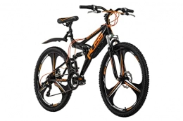 KS Cycling Mountainbike Mountainbike Fully 26'' Bliss schwarz-orange RH 47 KS Cycling