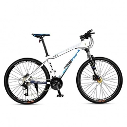 WGYDREAM Fahrräder Mountainbike Mountain Bike MTB Mountainbike, Aluminium Rahmen Unisex Fahrräder, 27 Gang-Doppelscheibenbremse Und Vorderradgabel, 26-Zoll-Speichenrad Mountainbike Mountain Bike MTB ( Color : Blue )