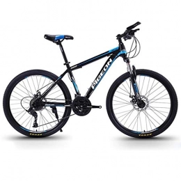 WGYDREAM Fahrräder Mountainbike Mountain Bike MTB Mountainbike / Fahrräder, 27 Speed ​​Carbon Stahlrahmen, Vorderradaufhängung Und Dual Disc Brake, 26inch-Speichen Felgen Mountainbike Mountain Bike MTB ( Color : Blue )