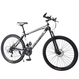 Mountainbikes Mountainbike Mountainbikes 26 Zoll, Kohlenstoffstahl Shimano 21 Geschwindigkeit Fahrrad Vollfederung MTB Scheibenbremsen Hardtail MTB Bike Mädchen-Fahrrad (Weiß)