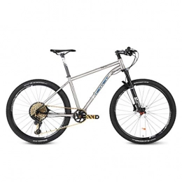 MICAKO Mountainbike MTB - 27.5 / 29 Zoll Titan Stahlrahmen Mountainbike, Shimano Ölscheibenbremse, SRAM-XX1-12 Gang-Schaltung, Vollfederung, 29inch*17inch